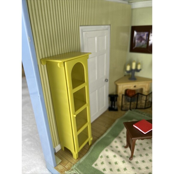 Laura Ashley Jazwares Room by Room Dollhouse Living Room Spare Curtains 10" Cube - Picture 4 of 16